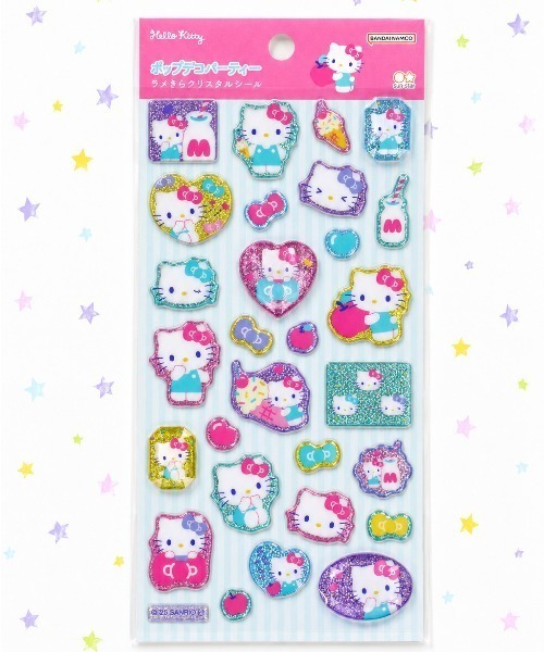 nini toys】≪サンリオ≫ポップデコパーティー ラメきらクリスタル