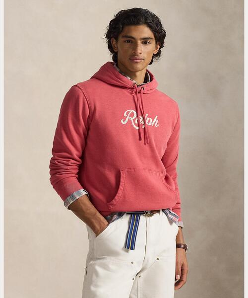 POLO RALPH LAUREN(ポロ ラルフ ローレン)の「The Ralph ロゴ フーディ(パーカー・メンズ・レッド系2・S)」の1枚目の写真