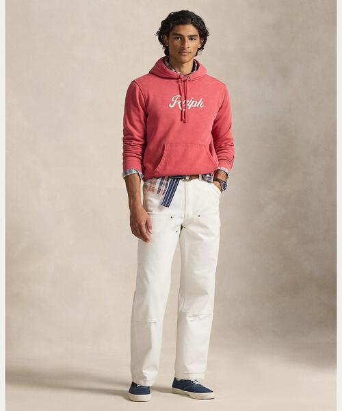 POLO RALPH LAUREN(ポロ ラルフ ローレン)の「The Ralph ロゴ フーディ(パーカー・メンズ・レッド系2・S)」の3枚目の写真