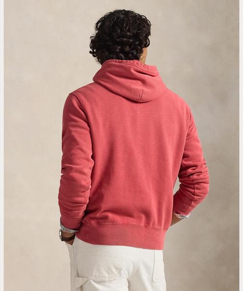 POLO RALPH LAUREN(ポロ ラルフ ローレン)の「The Ralph ロゴ フーディ(パーカー・メンズ・レッド系2・S)」の2枚目の写真