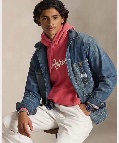 POLO RALPH LAUREN(ポロ ラルフ ローレン)の「The Ralph ロゴ フーディ(パーカー・メンズ・レッド系2・S)」の7枚目の写真