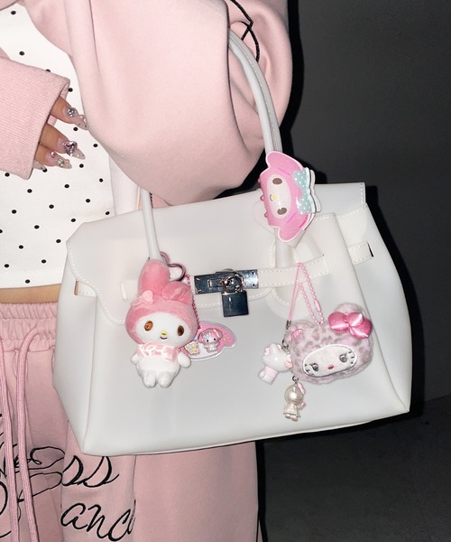 me+em select(ミームセレクト)の「ジェリーバッグ S / Jelly Bag S(ハンドバッグ・レディース・ピンク/イエロー/グリーン/ブルー/パープル/ホワイト・FREE)」の13枚目の写真