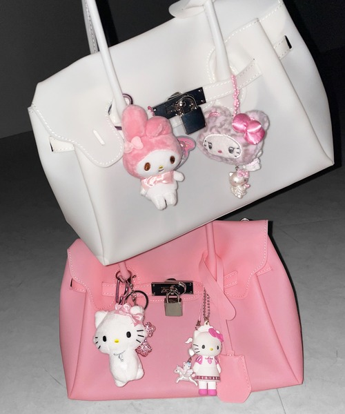 me+em select(ミームセレクト)の「ジェリーバッグ S / Jelly Bag S(ハンドバッグ・レディース・ピンク/イエロー/グリーン/ブルー/パープル/ホワイト・FREE)」の18枚目の写真