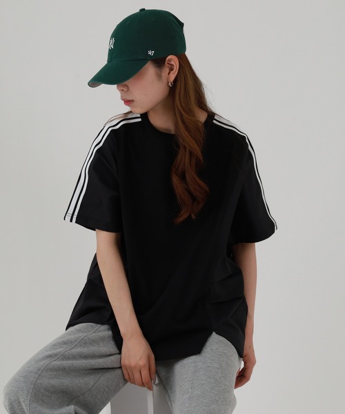 Arinomama(アリノママ)の「16s空紡糸天竺 220g/㎡ アンサンブルTシャツ 半袖(Tシャツ/カットソー・レディース・オフホワイト/杢グレー/ブラック/サンドベージュ・FREE)」の16枚目の写真