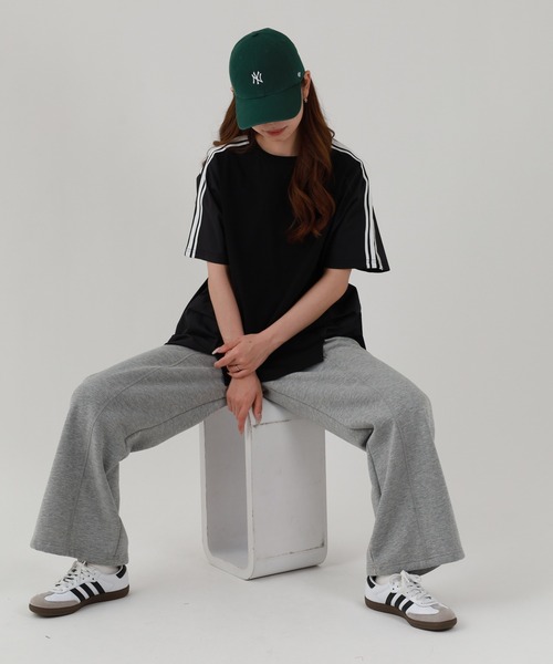 Arinomama(アリノママ)の「16s空紡糸天竺 220g/㎡ アンサンブルTシャツ 半袖(Tシャツ/カットソー・レディース・オフホワイト/杢グレー/ブラック/サンドベージュ・FREE)」の17枚目の写真