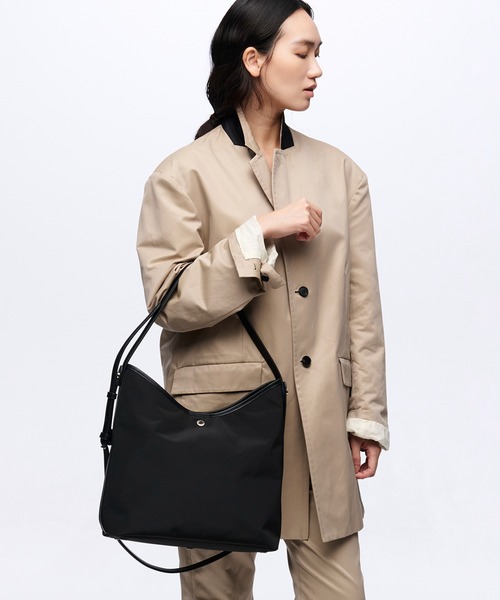 Breath TOPKAPI(ブレストプカピ)の「【Breath TOPKAPI】RIDGE リッジ オックス 2WAY ワンショルダー バッグ(ショルダーバッグ・レディース・ブラック/ブラウン・FREE)」の1枚目の写真