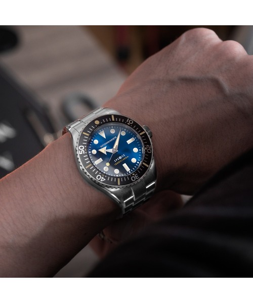 SPINNAKER(スピニカー)の「SPINNAKER/スピニカー Spence 300 腕時計 SPN-SP5097BBN メンズ(アナログ腕時計・メンズ・ブルー・FREE)」の2枚目の写真