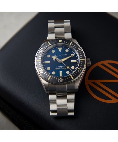 SPINNAKER(スピニカー)の「SPINNAKER/スピニカー Spence 300 腕時計 SPN-SP5097BBN メンズ(アナログ腕時計・メンズ・ブルー・FREE)」の16枚目の写真