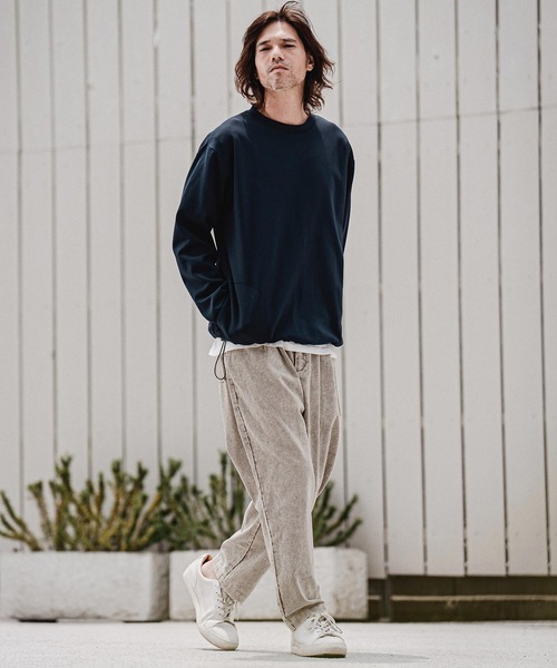 CAMBIO(カンビオ)の「mp15211-Faded Corduroy Tapered Pants コーデュロイテーパードパンツ(A70626cmb)(その他パンツ・メンズ・ブラウン/ブラック/オリーブ/ベージュ・S/M/L)」の16枚目の写真
