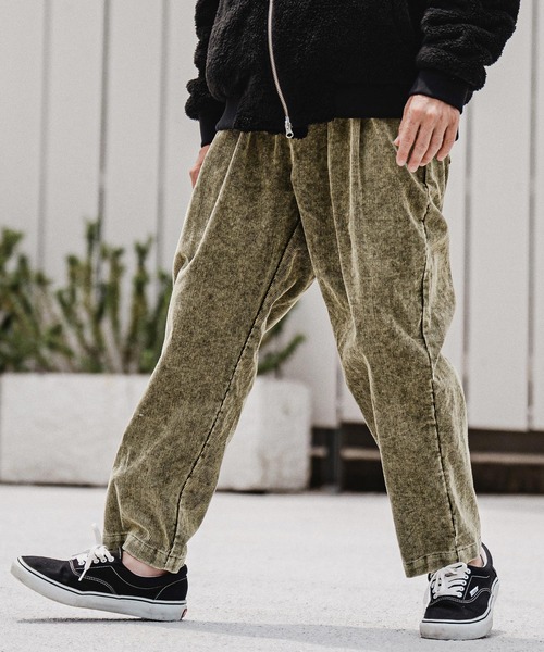 CAMBIO(カンビオ)の「mp15211-Faded Corduroy Tapered Pants コーデュロイテーパードパンツ(A70626cmb)(その他パンツ・メンズ・ブラウン/ブラック/オリーブ/ベージュ・S/M/L)」の19枚目の写真