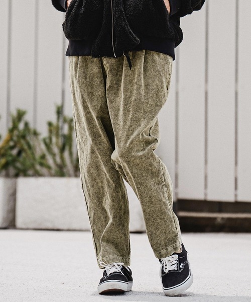 CAMBIO(カンビオ)の「mp15211-Faded Corduroy Tapered Pants コーデュロイテーパードパンツ(A70626cmb)(その他パンツ・メンズ・ブラウン/ブラック/オリーブ/ベージュ・S/M/L)」の20枚目の写真