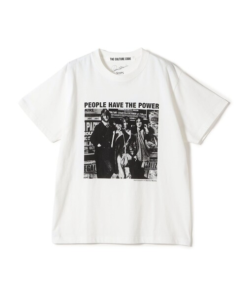 SHIPS(シップス)の「【SHIPS別注】THE CULTURE CORD: ARTIST TEE(DM)(Tシャツ/カットソー・レディース・ホワイト/ホワイト系・ONE SIZE)」の10枚目の写真