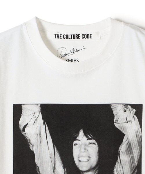 SHIPS(シップス)の「【SHIPS別注】THE CULTURE CORD: ARTIST TEE(DM)(Tシャツ/カットソー・レディース・ホワイト/ホワイト系・ONE SIZE)」の6枚目の写真