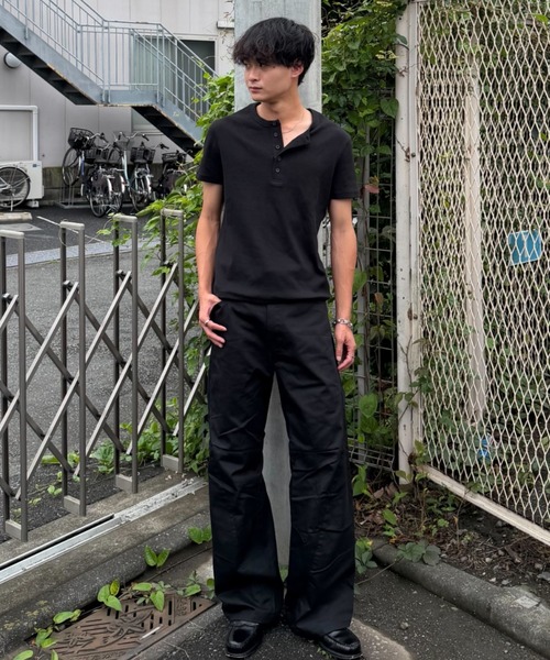 SINSS（シンス）の「Engineer semi flare darts pants / エンジニアセミフレアダーツパンツ（その他パンツ・メンズ・ブラック・LARGE/MEDIUM/SMALL/X-SMALL）」の11枚目の写真