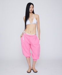 Balloon Capri Pants Pink