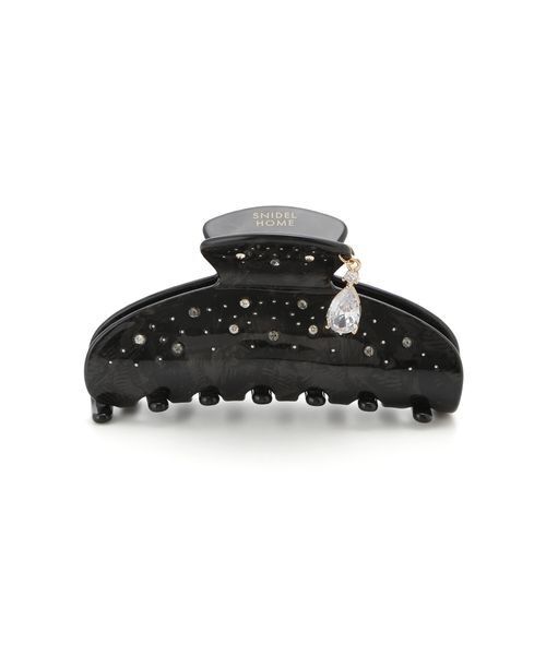 SNIDEL HOME（スナイデルホーム）の「ビジューバンス（バレッタ/ヘアクリップ・レディース・ホワイト/ブラック/ピンク・F）」の2枚目の写真