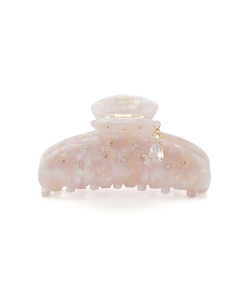 SNIDEL HOME（スナイデルホーム）の「ビジューバンス（バレッタ/ヘアクリップ・レディース・ホワイト/ブラック/ピンク・F）」の9枚目の写真