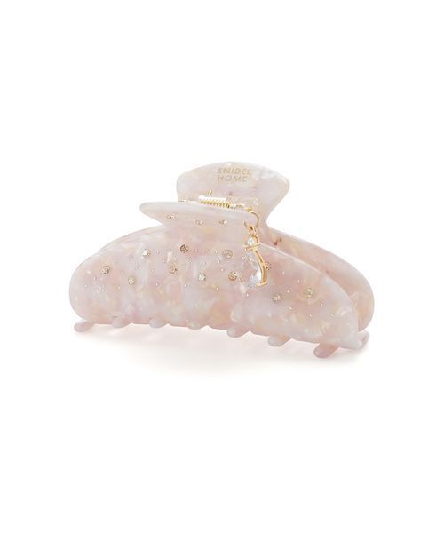 SNIDEL HOME（スナイデルホーム）の「ビジューバンス（バレッタ/ヘアクリップ・レディース・ホワイト/ブラック/ピンク・F）」の12枚目の写真