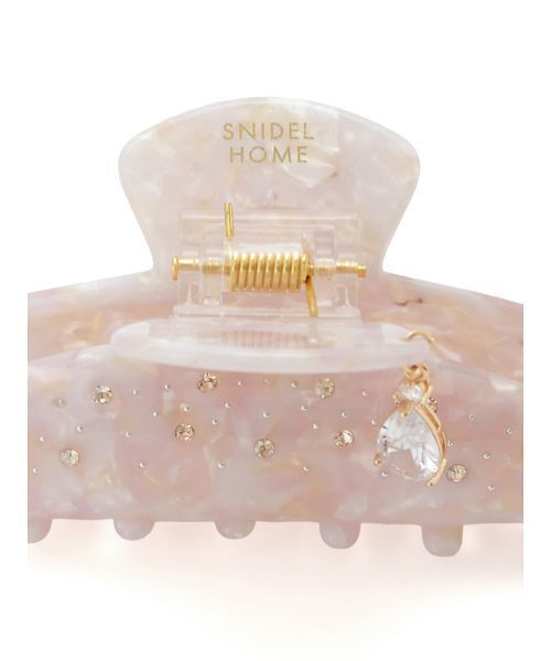 SNIDEL HOME（スナイデルホーム）の「ビジューバンス（バレッタ/ヘアクリップ・レディース・ホワイト/ブラック/ピンク・F）」の15枚目の写真