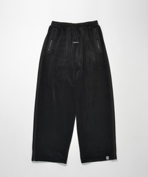 SUPERTHANKS（スーパーサンクス）の「ベロアバレルレッグラインパンツVelour barrel leg line pants（その他パンツ）」