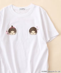 モンチッチ 和柄 天竺半袖Tシャツ