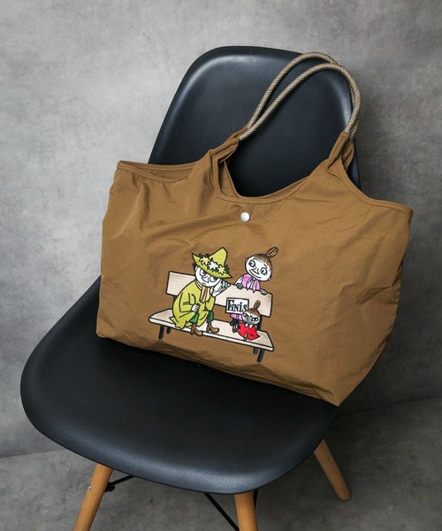 MOOMIN(ムーミン)の「【SY】【MOOMIN】2WAYトートバッグ(トートバッグ・メンズ・ベージュ/ネイビー/レッド/グレー系その他/チャコール/カーキ/ブラウン/グレー系その他2・FREE)」の4枚目の写真
