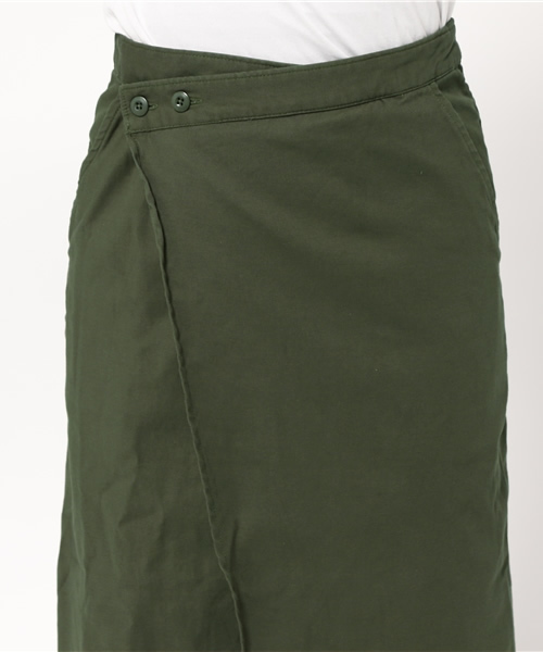 CIAOPANIC TYPY（チャオパニックティピー）の「ミリタリーラップスカート（スカート・レディース・ベージュ/オリーブ・FREE）」の8枚目の写真