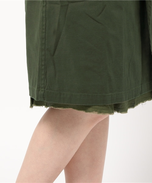 CIAOPANIC TYPY（チャオパニックティピー）の「ミリタリーラップスカート（スカート・レディース・ベージュ/オリーブ・FREE）」の11枚目の写真
