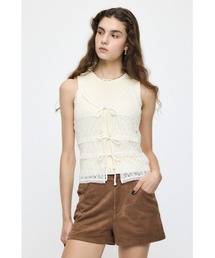 MOUSSY｜マウジーのキャミソール（ホワイト/白色系・無地）通販 - ZOZOTOWN