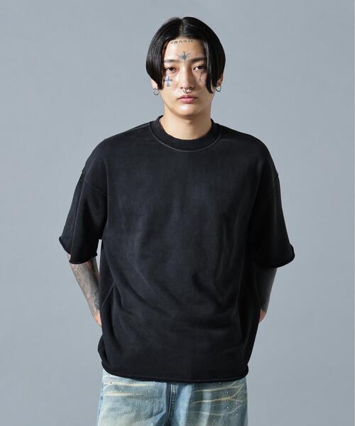 L.H.P(エルエイチピー)の「MAVYTH/メヴィス/ASID WASH OVER TEE(Tシャツ/カットソー・レディース・グレー/ブルー系その他3/パープル/ブラック・XL/M/L)」の2枚目の写真