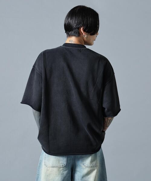 L.H.P(エルエイチピー)の「MAVYTH/メヴィス/ASID WASH OVER TEE(Tシャツ/カットソー・レディース・グレー/ブルー系その他3/パープル/ブラック・XL/M/L)」の17枚目の写真