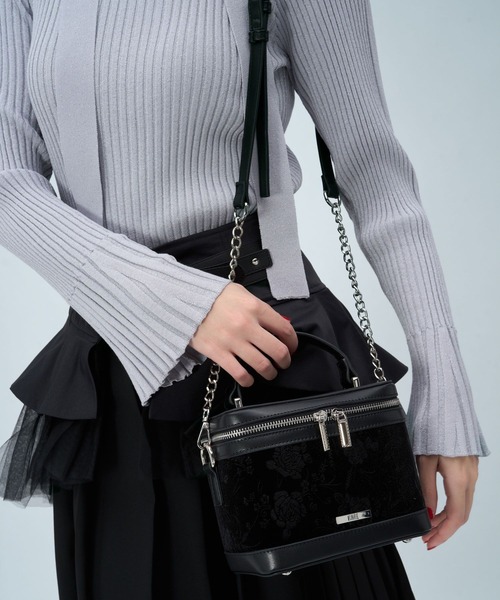 HARE(ハレ)の「ガラベロアバニティBAG(HARE)(ショルダーバッグ・レディース・ブラック・FREE)」の18枚目の写真