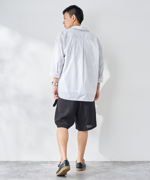 B.C STOCK(ベーセーストック)の「ユーティリティベルテッドショーツ(その他パンツ・メンズ・ネイビー/ベージュ/ブラック・LARGE/MEDIUM)」の18枚目の写真
