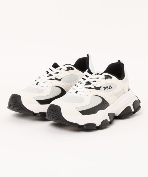 FILA(フィラ)の「【FILA】Potent(スニーカー・メンズ・ホワイト×ブラック・26.5cm/26.0cm/27.0cm/28.0cm/25.5cm)」の1枚目の写真