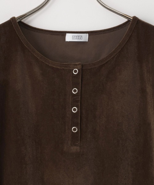 LOWRYS FARM(ローリーズファーム)の「ベロアホルター2P5S 1052782(Tシャツ/カットソー・レディース・アイボリー/グレー/ブラウン・FREE)」の19枚目の写真