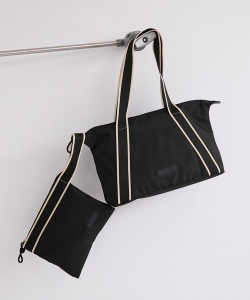OUTDOOR PRODUCTS（アウトドアプロダクツ）の「【OUTDOOR PRODUCTS】ボートシェイプトートバッグ（ポーチ付き）（トートバッグ・レディース・ブラック/ブラウン/ワイン・FREE）」の2枚目の写真