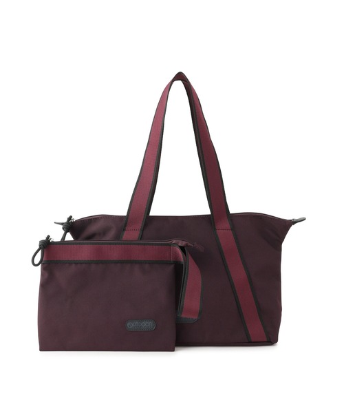 OUTDOOR PRODUCTS（アウトドアプロダクツ）の「【OUTDOOR PRODUCTS】ボートシェイプトートバッグ（ポーチ付き）（トートバッグ・レディース・ブラック/ブラウン/ワイン・FREE）」の5枚目の写真
