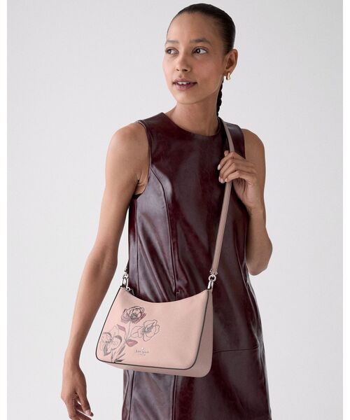 kate spade new york（ケイトスペード ニューヨーク）の「マルゴー フローラル ミディアム ショルダー バッグ（ショルダーバッグ・レディース・ピンク・ONESIZE）」の2枚目の写真