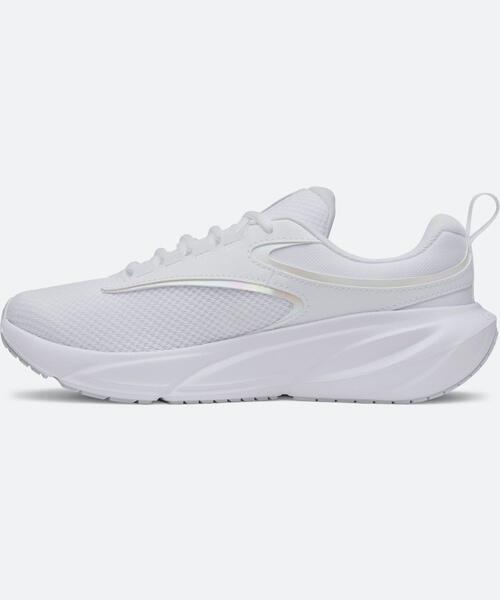 UNDER ARMOUR(アンダーアーマー)の「UAサージ5(ランニング/レディース)(スニーカー・レディース・ホワイト・23.5cm/22.5cm/23.0cm/24.5cm/25.5cm/26.0cm/25.0cm/24.0cm)」の2枚目の写真