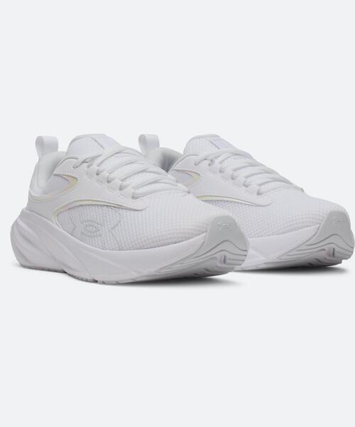UNDER ARMOUR(アンダーアーマー)の「UAサージ5(ランニング/レディース)(スニーカー・レディース・ホワイト・23.5cm/22.5cm/23.0cm/24.5cm/25.5cm/26.0cm/25.0cm/24.0cm)」の4枚目の写真
