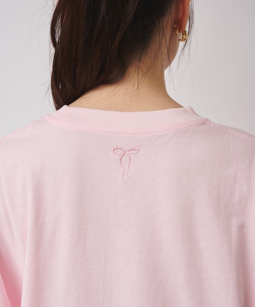Cath Kidston（キャスキッドソン）の「ロングスリーブTシャツ Rose Bunch（Tシャツ/カットソー・レディース・ライトピンク/ライトイエロー/サックスブルー/ホワイト・FREE）」の16枚目の写真