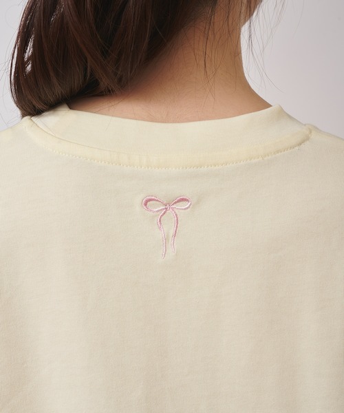 Cath Kidston（キャスキッドソン）の「ロングスリーブTシャツ Rose Bunch（Tシャツ/カットソー・レディース・ライトピンク/ライトイエロー/サックスブルー/ホワイト・FREE）」の20枚目の写真