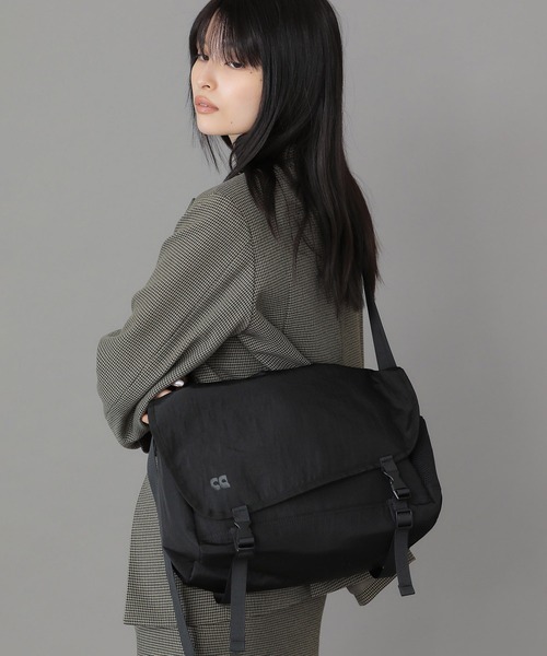 Casselini(キャセリーニ)の「Casselini(キャセリーニ)ナイロンアシメショルダー(ショルダーバッグ・レディース・ピンク/ブラック/ブラウン・FREE)」の15枚目の写真