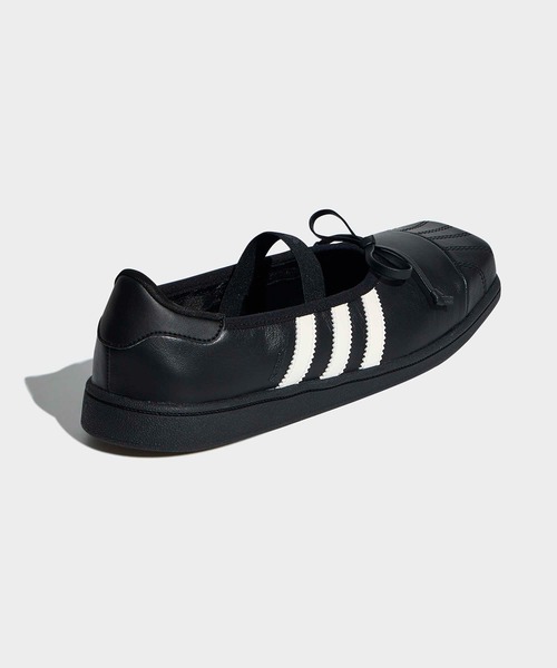 adidas(アディダス)の「【adidas(アディダス)】SUPERSTAR SQ BALLET W(スニーカー・レディース・ブラック系その他/オフホワイト・23.5/24.5/25/22.5)」の4枚目の写真