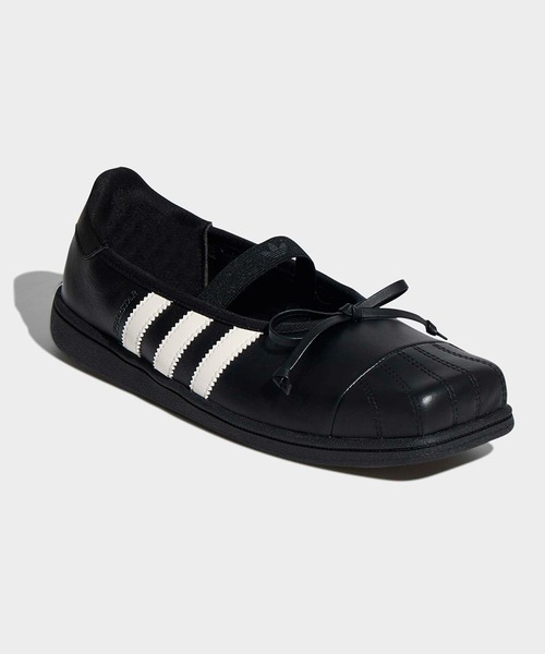 adidas(アディダス)の「【adidas(アディダス)】SUPERSTAR SQ BALLET W(スニーカー・レディース・ブラック系その他/オフホワイト・23.5/24.5/25/22.5)」の9枚目の写真
