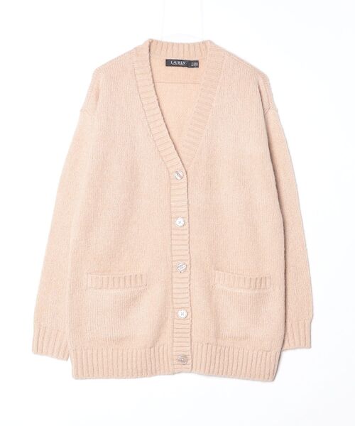 LAUREN RALPH LAUREN(ローレン ラルフ ローレン)の「Vネック カーディガン(カーディガン/ボレロ・レディース・ブラウン系5・XS/L/M/S/XXS)」の3枚目の写真