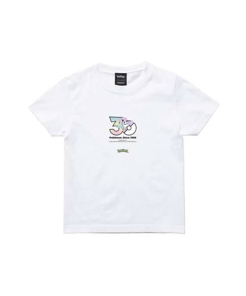 ZOZOSPOT(ゾゾスポット)の「Pokemon 30th Anniversary 1025 T-shirt 「ポニータ(ガラルのすがた)」(Tシャツ/カットソー・レディース・ホワイト・SMALL/110cm/120cm/130cm/140cm/150cm/160cm/MEDIUM/LARGE/X-LARGE/XX-LARGE/XXX-LARGE/100cm)」の2枚目の写真