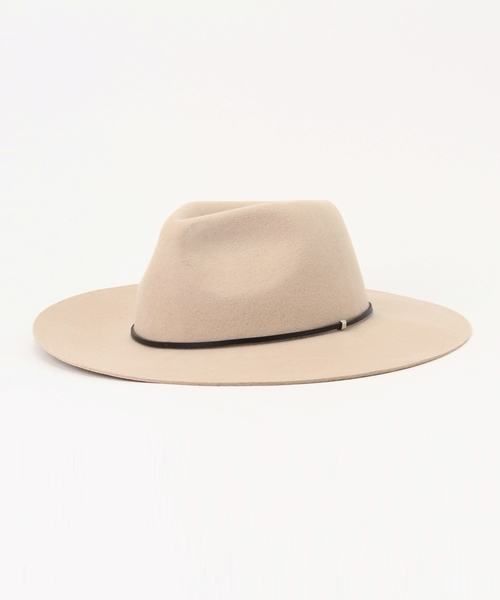 NO ID.（ノーアイディ）の「ロングブリムハット（ハット・メンズ・ブラック/ライトベージュ/ライトグレー・ONESIZE）」の3枚目の写真