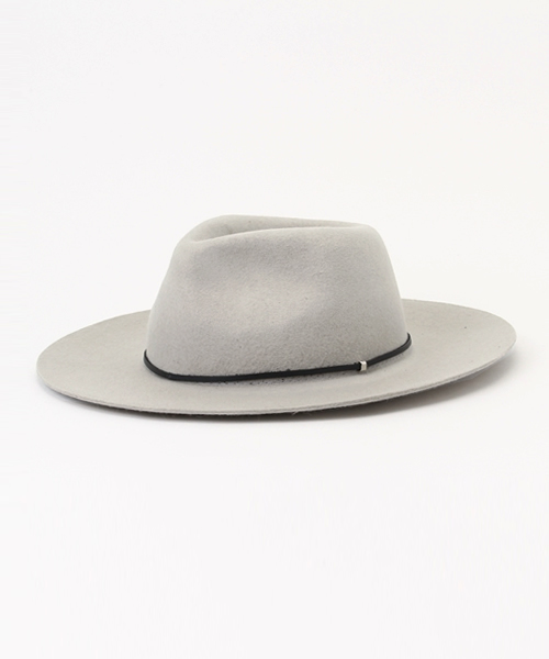 NO ID.（ノーアイディ）の「ロングブリムハット（ハット・メンズ・ブラック/ライトベージュ/ライトグレー・ONESIZE）」の2枚目の写真