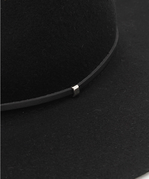 NO ID.（ノーアイディ）の「ロングブリムハット（ハット・メンズ・ブラック/ライトベージュ/ライトグレー・ONESIZE）」の8枚目の写真